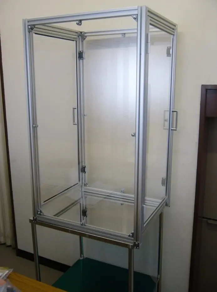 アクリル保護板付台車