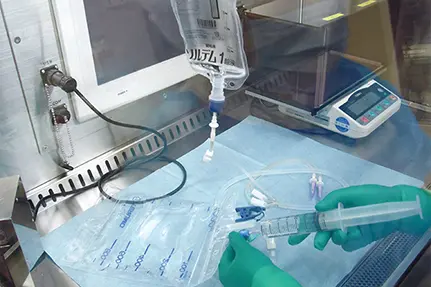 抗がん剤調製/TPN調製無菌調製支援システム